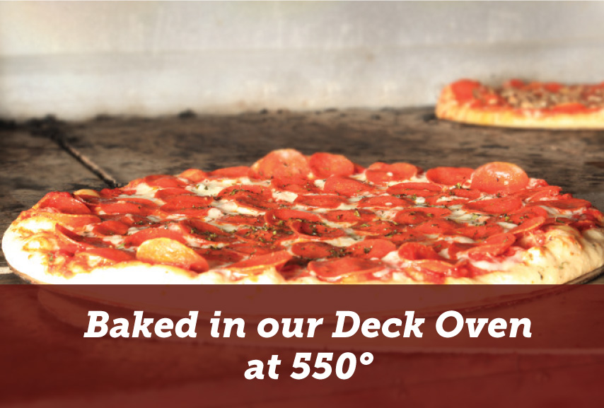 Baked in Deck Oven