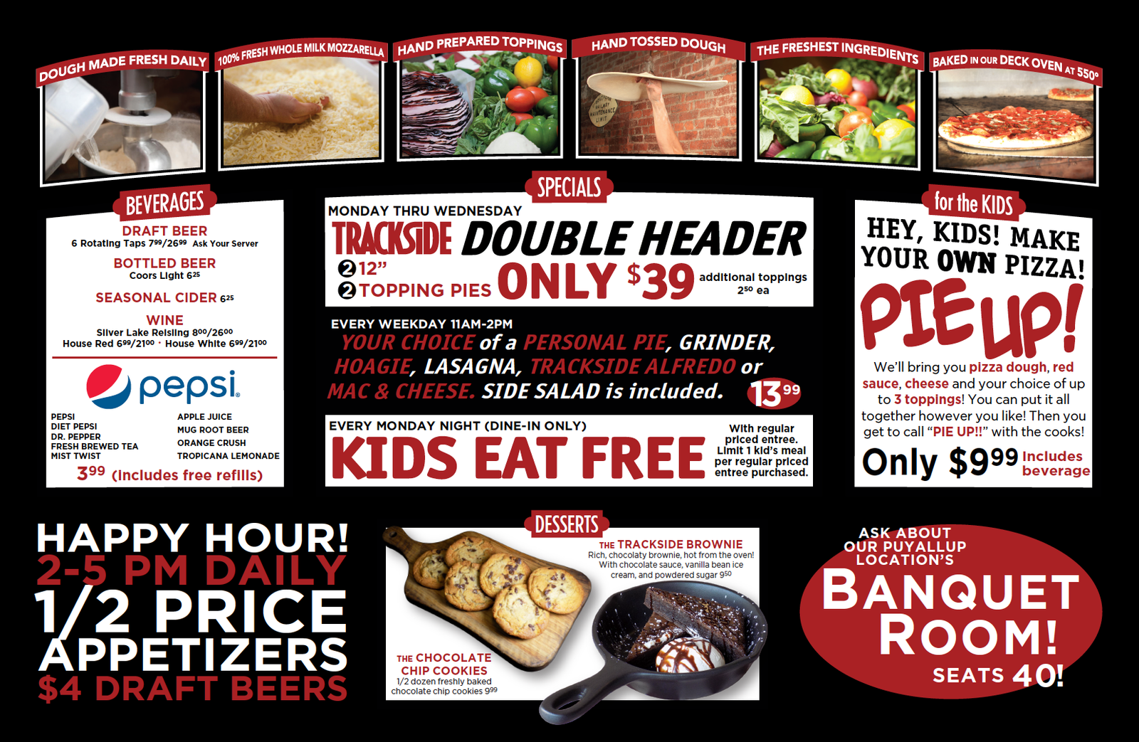 Trackside Menu